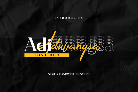 Adiwangsa: A Stylish Serif Font for Modern Web Design and Digital Branding
