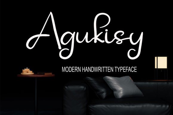 Agukisy: A Handwritten Script Font That Brings Personality to Brand Design
