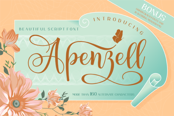 Apenzell: A Script Handwritten Font for Timeless Branding and Elegant Design Projects