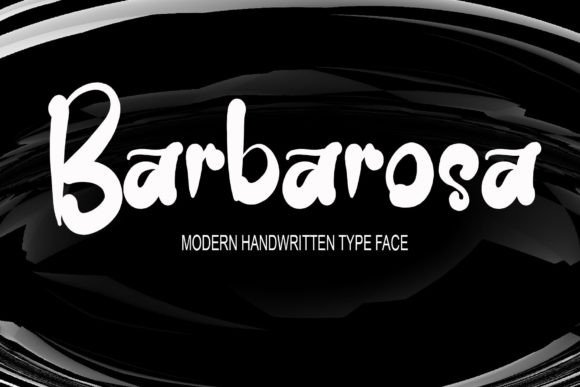 Barbarosa: A Handwritten Script Font for Modern Web Design Projects