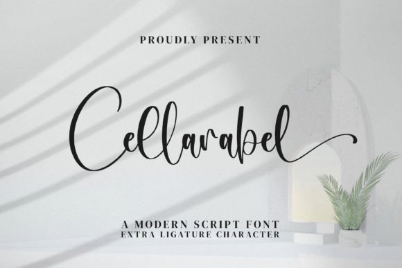 Cellarabel: A Sweet Handwritten Font for Crafters and Sellers
