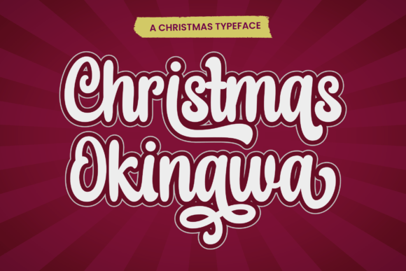 Christmas Okinawa: A Romantic Script Handwritten Font for Elegant Designs