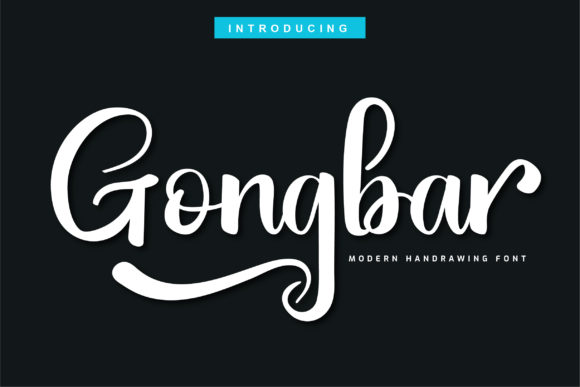 Gongbar: A Distinct Handwritten Font for Timeless Branding Projects