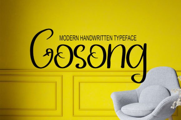Gosong: A Handwritten Font That Elevates Digital Campaigns