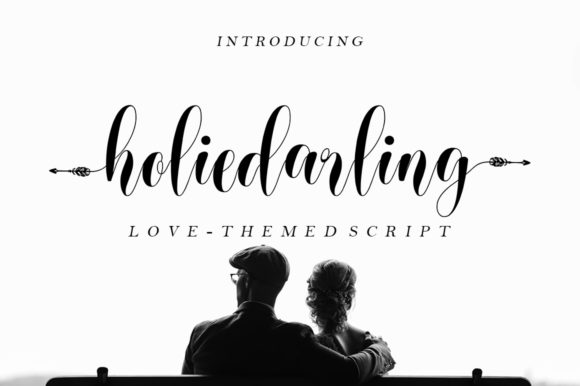 Holiedarling: A Handwritten Font for Elegant Editorial Design