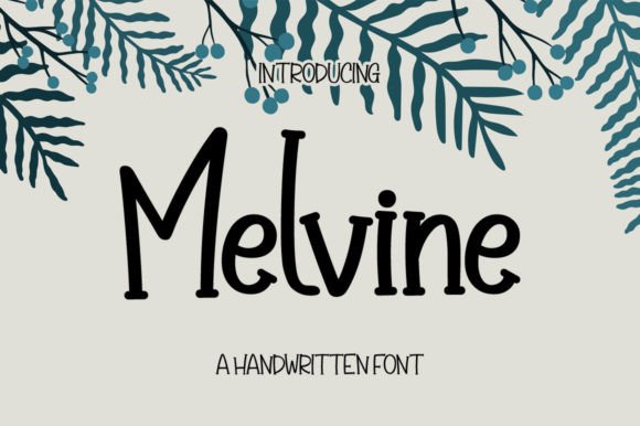 How Melvine Font Brought Personality to a Local Café Branding Project