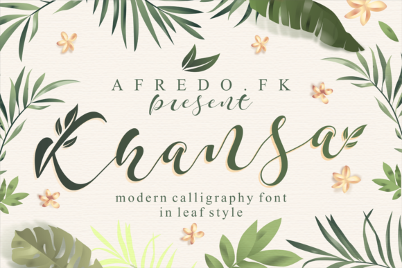 Khansa: A Script Handwritten Font for Elegant Editorial Design