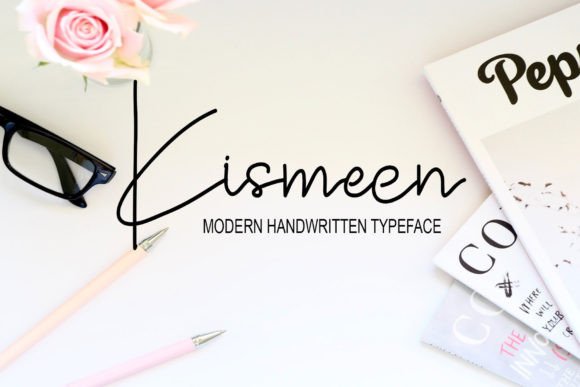 Kismeen: A Handwritten Font for Real Branding Projects