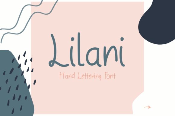 Lilani: A Cute Minimalist Handwritten Font for Branding and Business