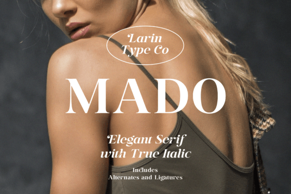 Mado: Elegant Serif Font for Crafters and Product Designers