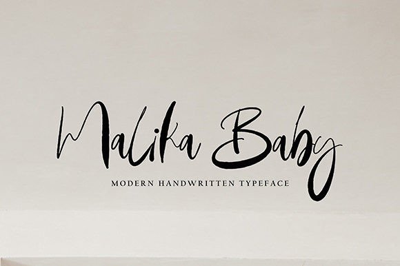 Malika Baby: A Charming Script Font for Elegant Web Design