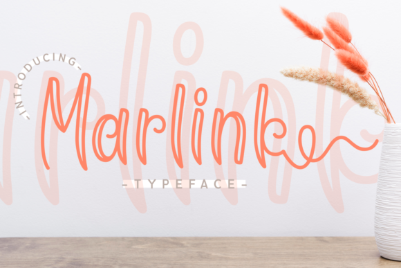 Marlink: A Handwritten Font for Elegant Editorial Design