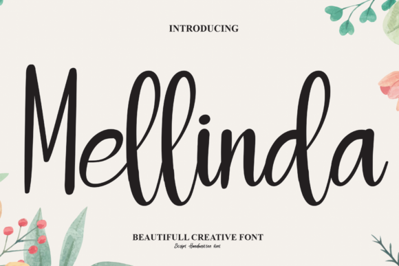 Mellinda: A Versatile Handwritten Font for Crafters and Small Business Owners