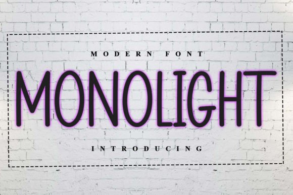 Monolight: A Fresh Script Font for Handmade Labels, Invitations, and Shop Branding
