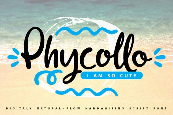 Phycollo: A Playful Handwritten Font for Modern Branding