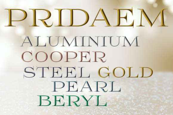 PridaEm: A Color Font That Elevates Small Business Branding