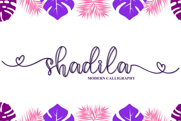 Shadila: A Script Handwritten Font That Elevates Wedding Invitations and Greeting Cards