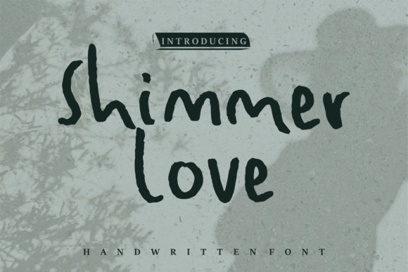 Shimmer Love: A Modern Handwritten Font for Elegant Branding Projects