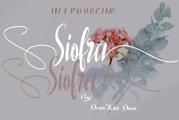Siofra: A Charming Script Font for Elegant Web Design