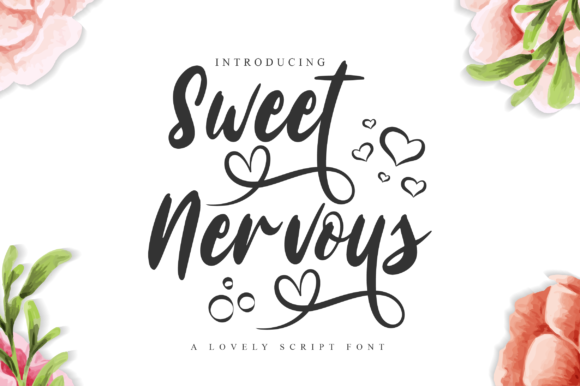 Sweet Nervous: A Handwritten Font That Elevates Editorial Design