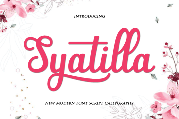 Syatilla: A Sweet Handwritten Font for Campaigns That Stand Out