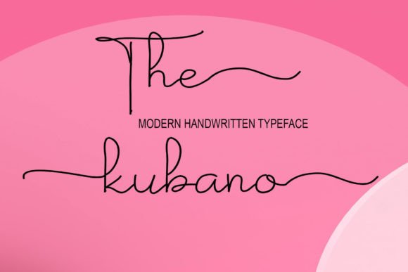 The Kubano: A Fun Handwritten Font for Campaign Graphics